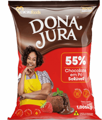 CHOCOLATE PÓ 55% 1,005kg DONA JURA