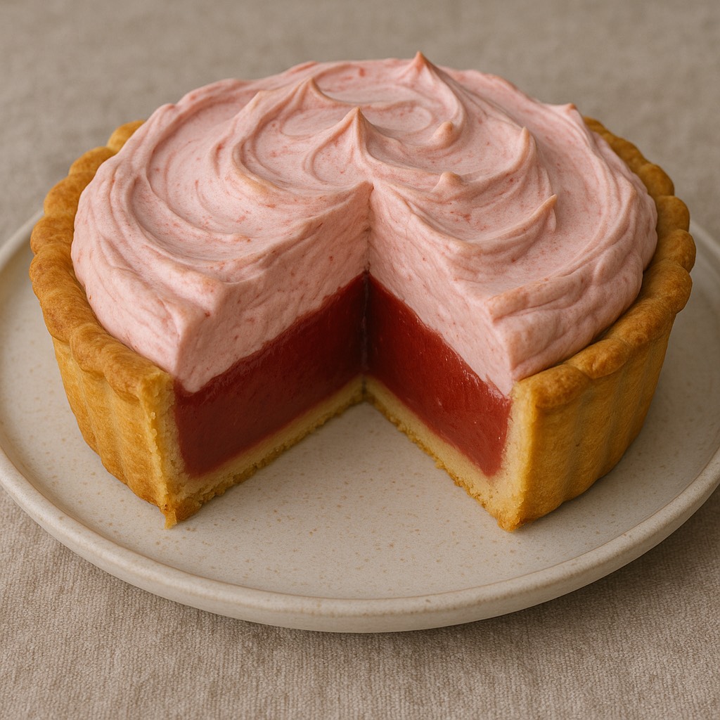 Torta de Limão com Merengue Italiano