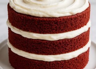 bolo red velvet com recheio de cream cheese
